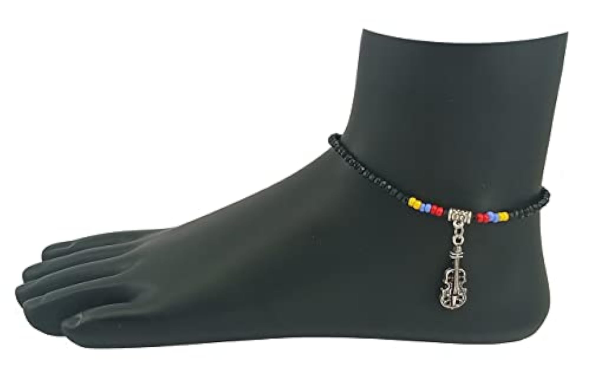 Women's Preciosa Multicolor Seed Beads Anklet Combo